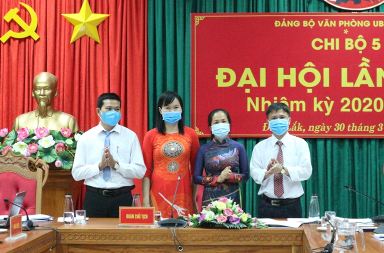 Đại hội Chi bộ 5, Chi bộ 1 thuộc Đảng bộ Văn phòng UBND tỉnh